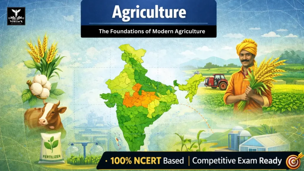 NCERT भूगोल | कक्षा 8 | कृषि (Complete Course)