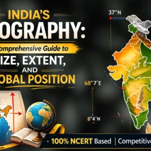 NCERT भूगोल | कक्षा 9 | भारत - आकार और स्थिति (Complete Course)