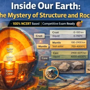 NCERT Geography | Class 7 | Inside Our Earth: The Mystery of Structure and Rocks (Complete Course)
