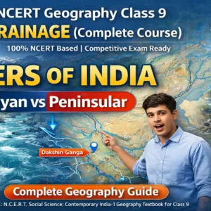 NCERT भूगोल | कक्षा 9 | अपवाह (Complete Course)