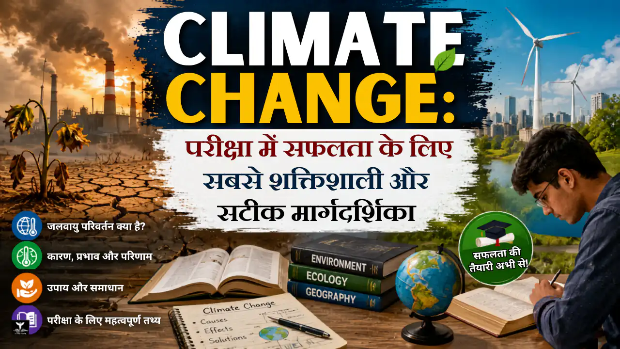 Home 5 Climate Change: परीक्षा में सफलता के लिए सबसे शक्तिशाली और सटीक मार्गदर्शिका
