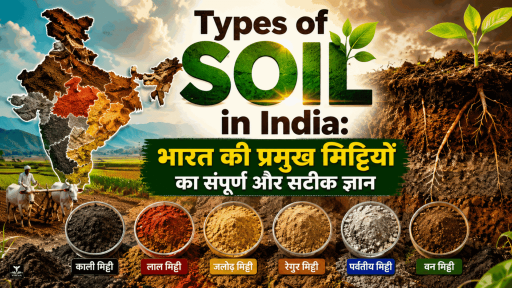 Types of Soil in India: भारत की प्रमुख मिट्टियों का संपूर्ण और सटीक ज्ञान