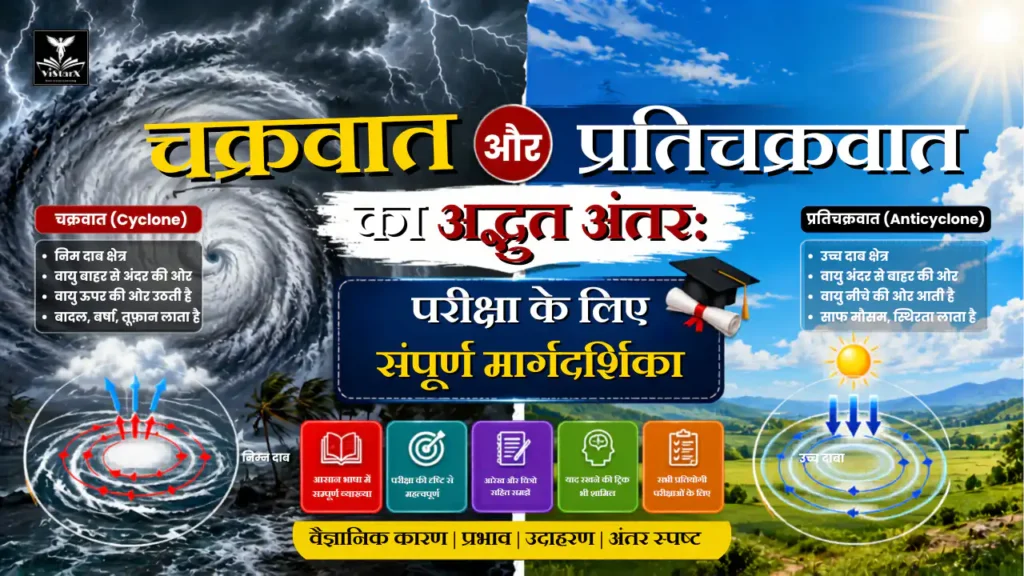 चक्रवात और प्रतिचक्रवात का अद्भुत अंतर: परीक्षा के लिए संपूर्ण मार्गदर्शिका