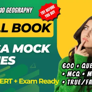 NCERT | Mega Mock Series | Class 10 Geography Full Book | ViStarX™